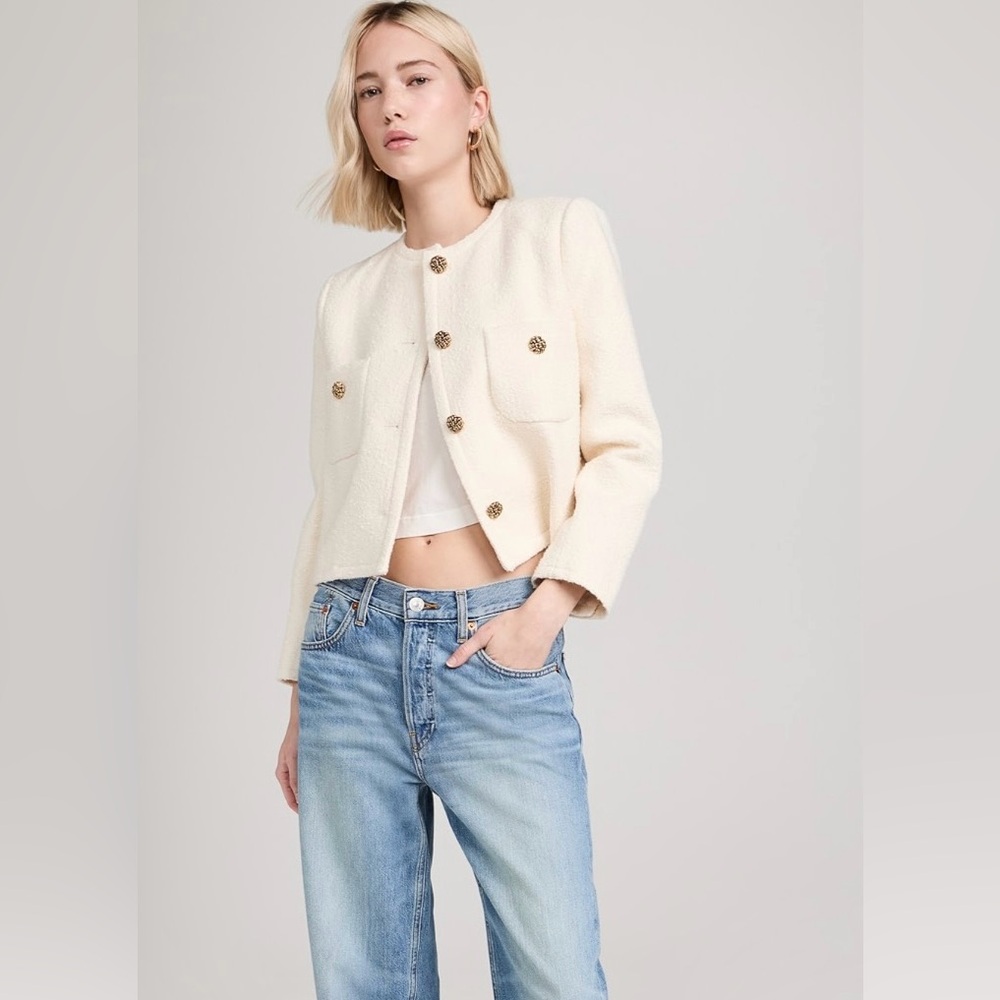 Bash Meredith jacket in ecru